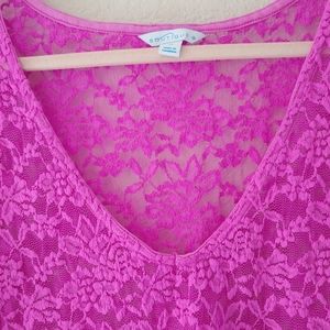 Gorgeous lace top/cover up